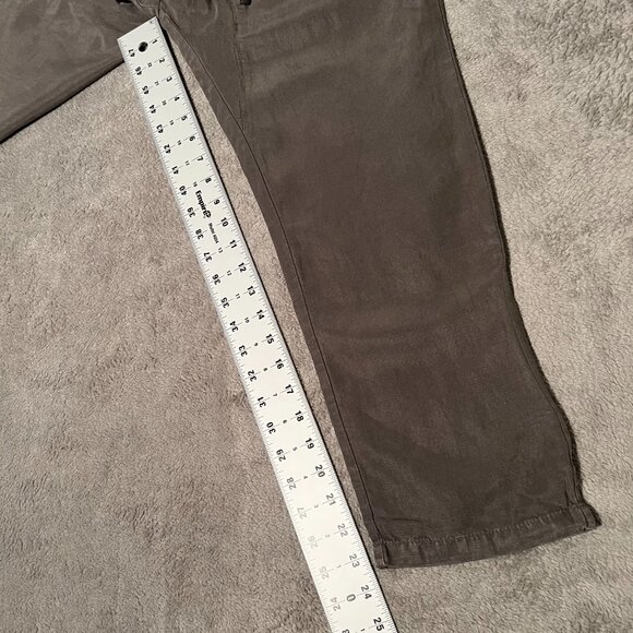 Zara pant women's taupe EUR XS linen and lyocell new with tag - Picture 8 of 10